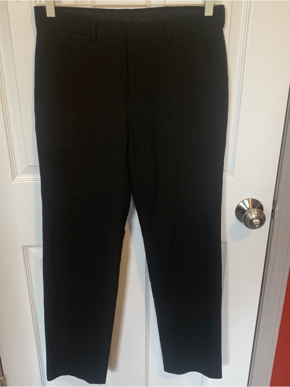 Men's Black Dress Pants — Sleek Tailored Trousers